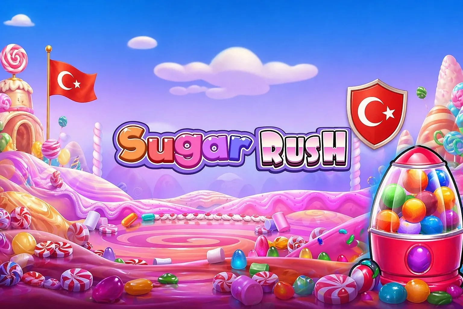 Sugar Rush Şeker slot oyna